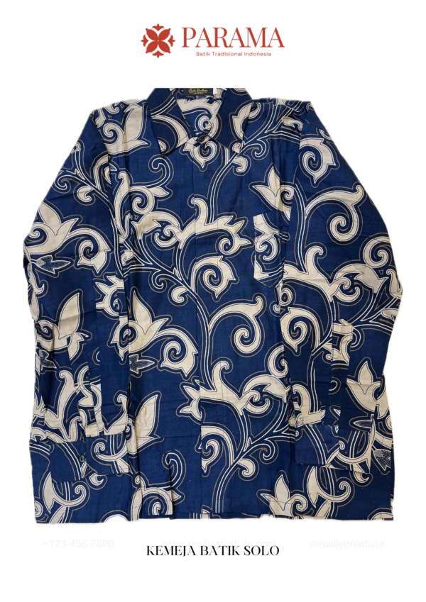 Kemeja Batik Solo PJ11